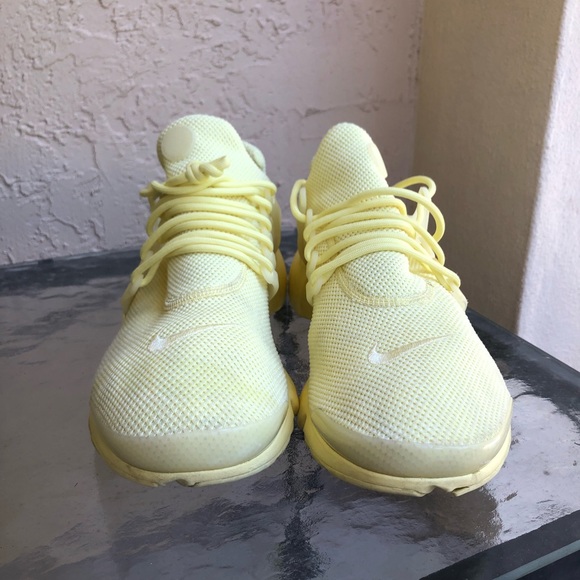nike air presto yellow chiffon